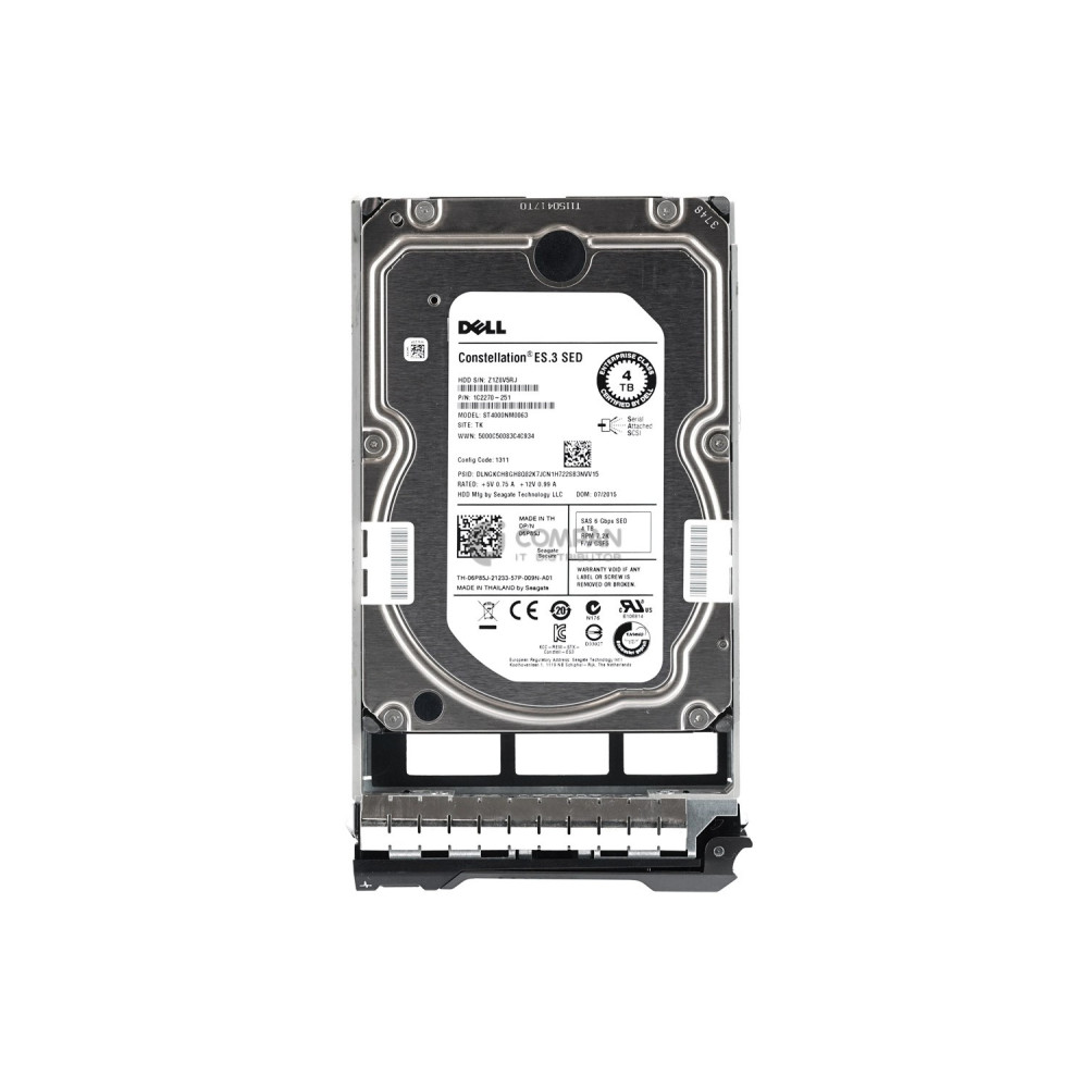 6P85J DELL 4TB 7.2K SAS 6G SED 3.5 LFF 06P86J, 1C2270-251, ST4000NM0063